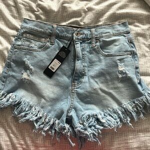 Brand new blue jean shorts